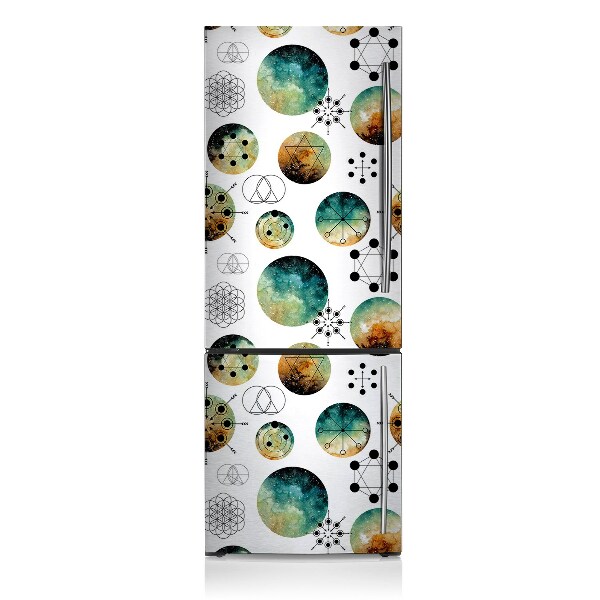 Magnet na ledničku Galaktický vzorec