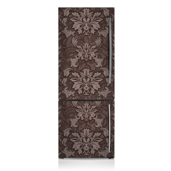 Magnetická podložka na lednici Vzor ve stylu damask