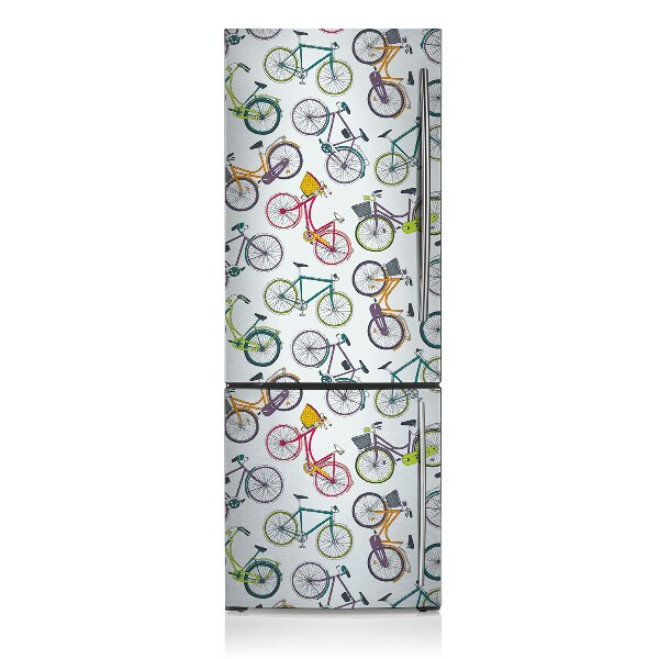 Magnetická podložka na lednici Bicycle city
