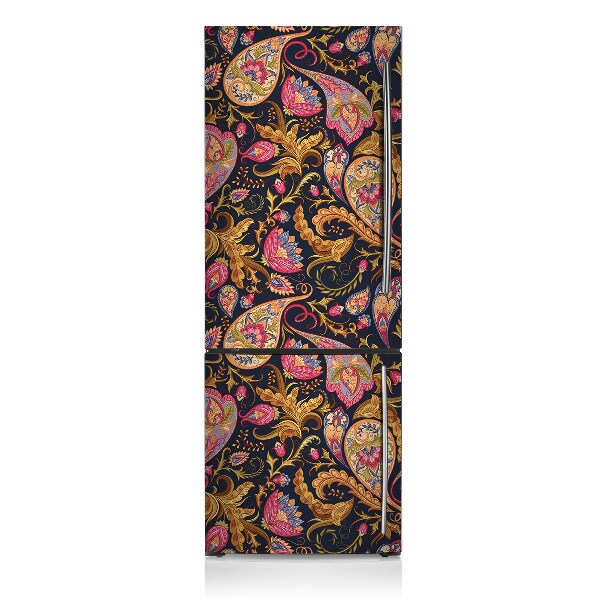 Magnetická podložka na lednici Barevný vzor paisley