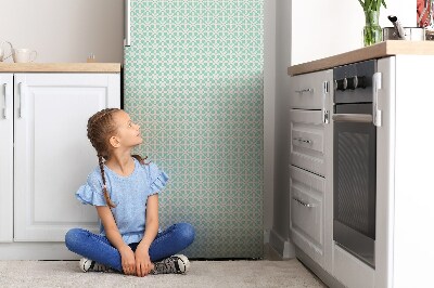 Magnetická podložka na lednici Bílá a modrá