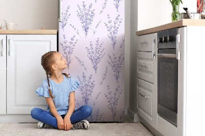 Magnetická podložka na lednici Levandulové květiny