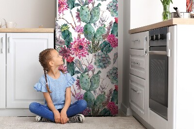 Magnetická podložka na lednici Exotické kaktusy