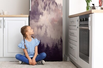 Magnet na ledničku Hora v lese