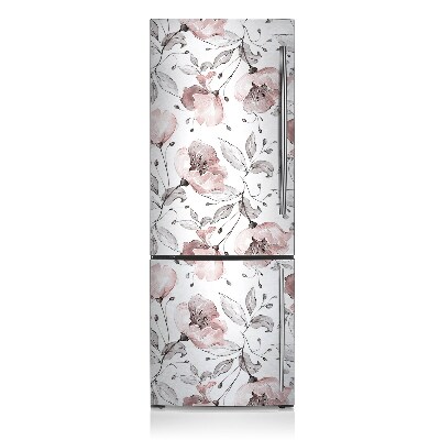 Magnet na ledničku dekorativní Pastel poppies