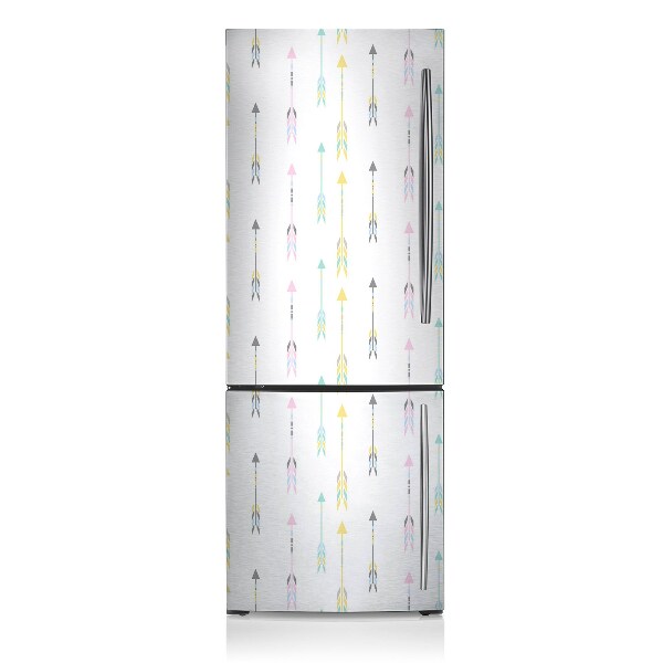 Magnetická podložka na lednici Minimalistické barevné šipky