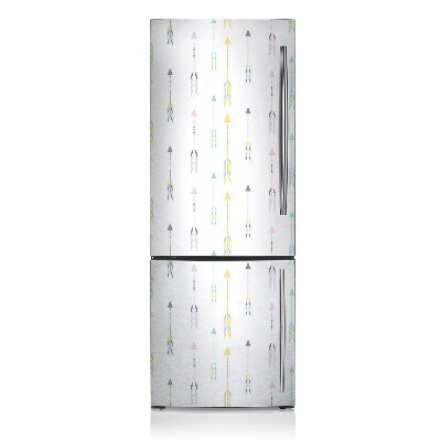 Magnetická podložka na lednici Minimalistické barevné šipky