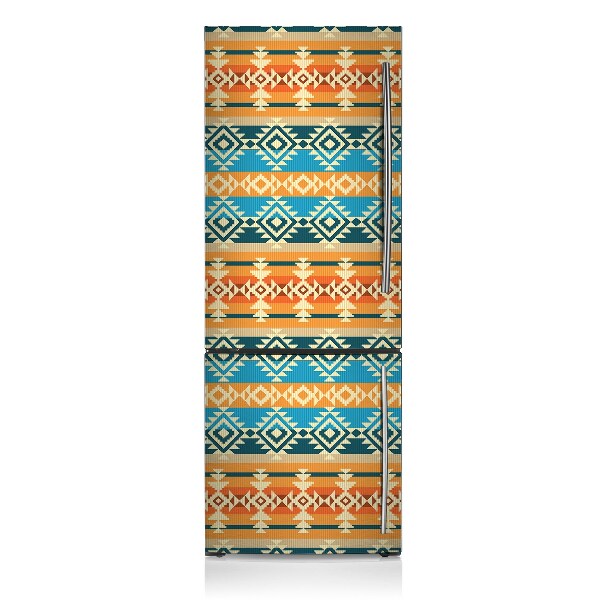 Magnetická podložka na lednici Barevný vzor boho