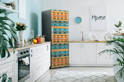 Magnetická podložka na lednici Barevný vzor boho