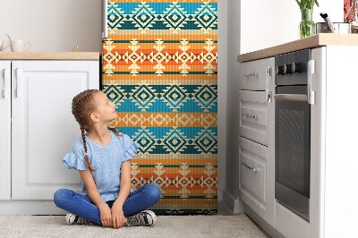Magnetická podložka na lednici Barevný vzor boho