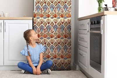 Magnetická podložka na lednici Hnědý vzor