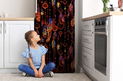 Magnetická podložka na lednici Indické téma