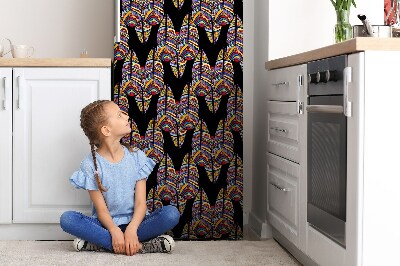 Magnetická podložka na lednici Tribal art