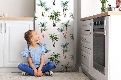Magnetická podložka na lednici Palma nástěnná malba