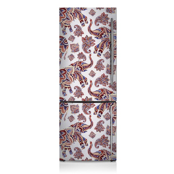 Magnet na ledničku dekorativní Sloní vzor paisley