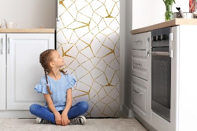 Magnetická podložka na lednici Zlatá mozaika