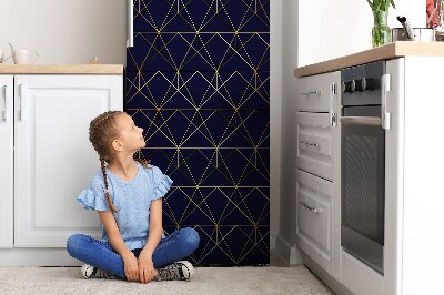 Magnetická podložka na lednici Vzorec trojúhelníků