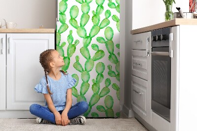 Magnet na ledničku dekorativní Pastel cacti
