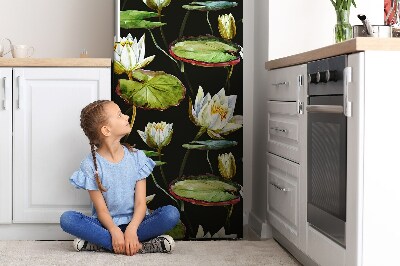 Magnetická podložka na lednici Lotosové květiny