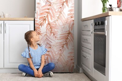 Magnet na ledničku dekorativní Oranžové listy