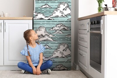 Magnetická podložka na lednici Kreslení v cloudu