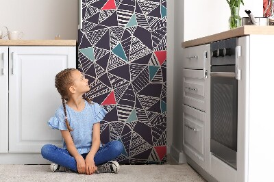 Magnetická podložka na lednici Vzorec doodle