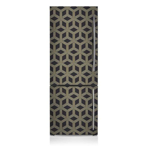 Magnet na ledničku dekorativní Geometrický vzorec