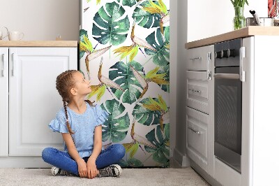 Magnet na ledničku Exotické listy
