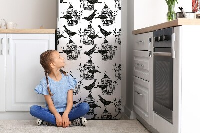 Magnetická podložka na lednici Ptačí klece