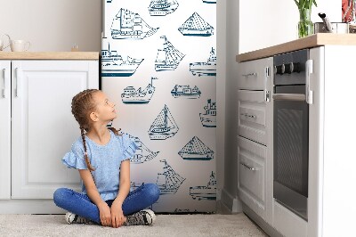Magnet na ledničku Modré lodě