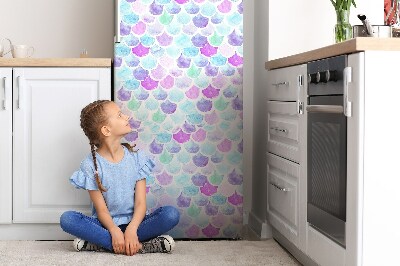 Magnet na ledničku dekorativní Barevné kapky