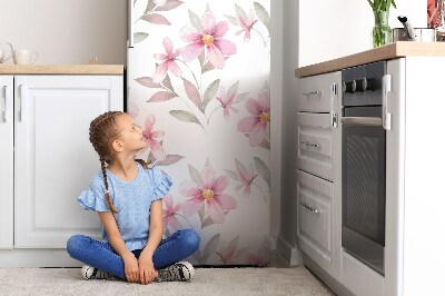 Magnet na ledničku dekorativní Růžové květy