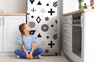 Magnet na ledničku dekorativní Geometrický vzorec