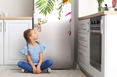 Magnet na ledničku Tropické rostliny