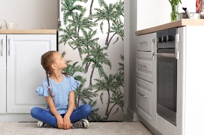Magnet na ledničku dekorativní Tropy a palmy
