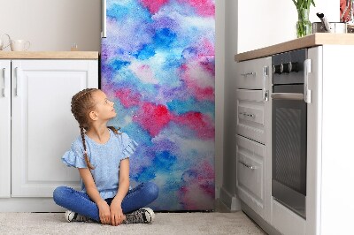 Magnet na ledničku dekorativní Abstraktní mraky