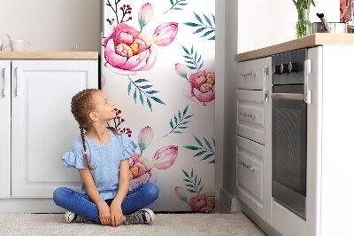 Magnetická podložka na lednici Květ
