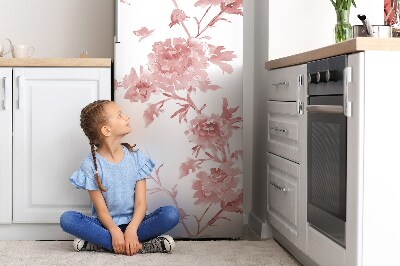 Magnet na ledničku dekorativní Pastelové květiny