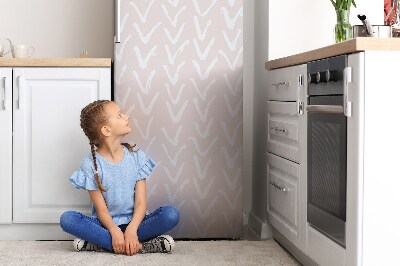 Magnet na ledničku dekorativní V světle růžová