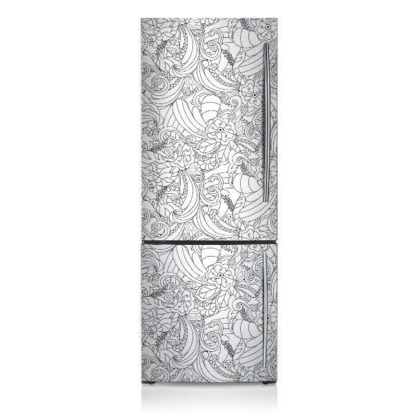 Magnet na ledničku Vzorec doodle
