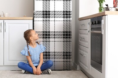 Magnet na ledničku dekorativní Šedý kuchyňský vzor