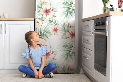 Magnet na ledničku dekorativní Havajské květiny