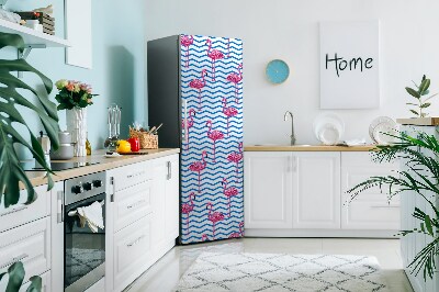 Magnet na ledničku Flamingos