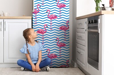 Magnet na ledničku Flamingos