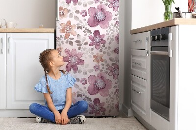 Magnetická podložka na lednici Růžové květy