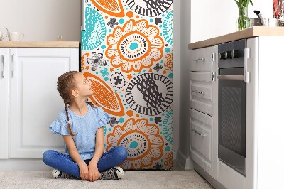 Magnet na ledničku Pastelové květiny