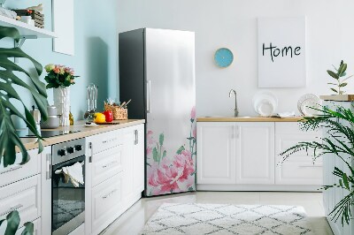 Magnet na ledničku dekorativní Růžové květy