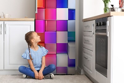 Magnetická podložka na lednici Abstraktně barevné
