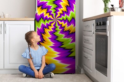 Magnetická podložka na lednici Abstrakce wirowa