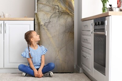 Magnetická podložka na lednici Mramorové zlato